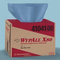 Kimberly-Clark Wypall X80 Twl 12.5X16.8 blue 1/160 KI328701